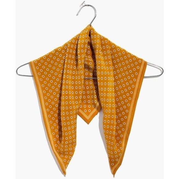 Madewell Accessories - ISO Madewell Silk Bandana in Vintage Gold